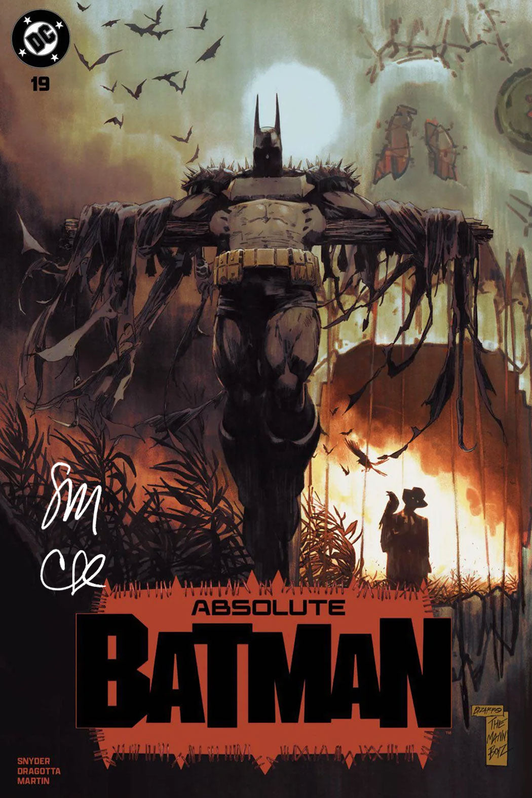 ABSOLUTE BATMAN #19 SETH MANN FOIL EXCLUSIVE 2X SIGNED