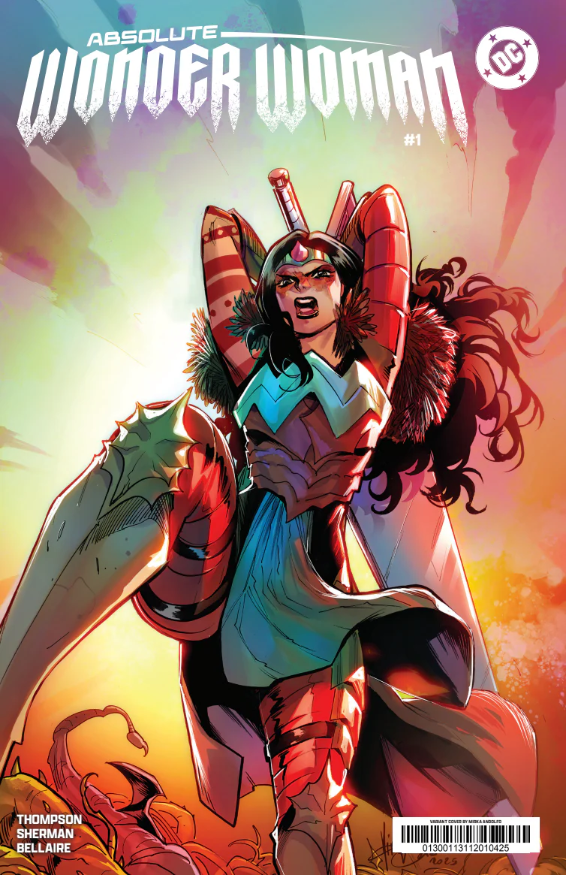 ABSOLUTE WONDER WOMAN #1 ENGLISH EDITION MIRKA ANDOLFO EXCLUSIVE