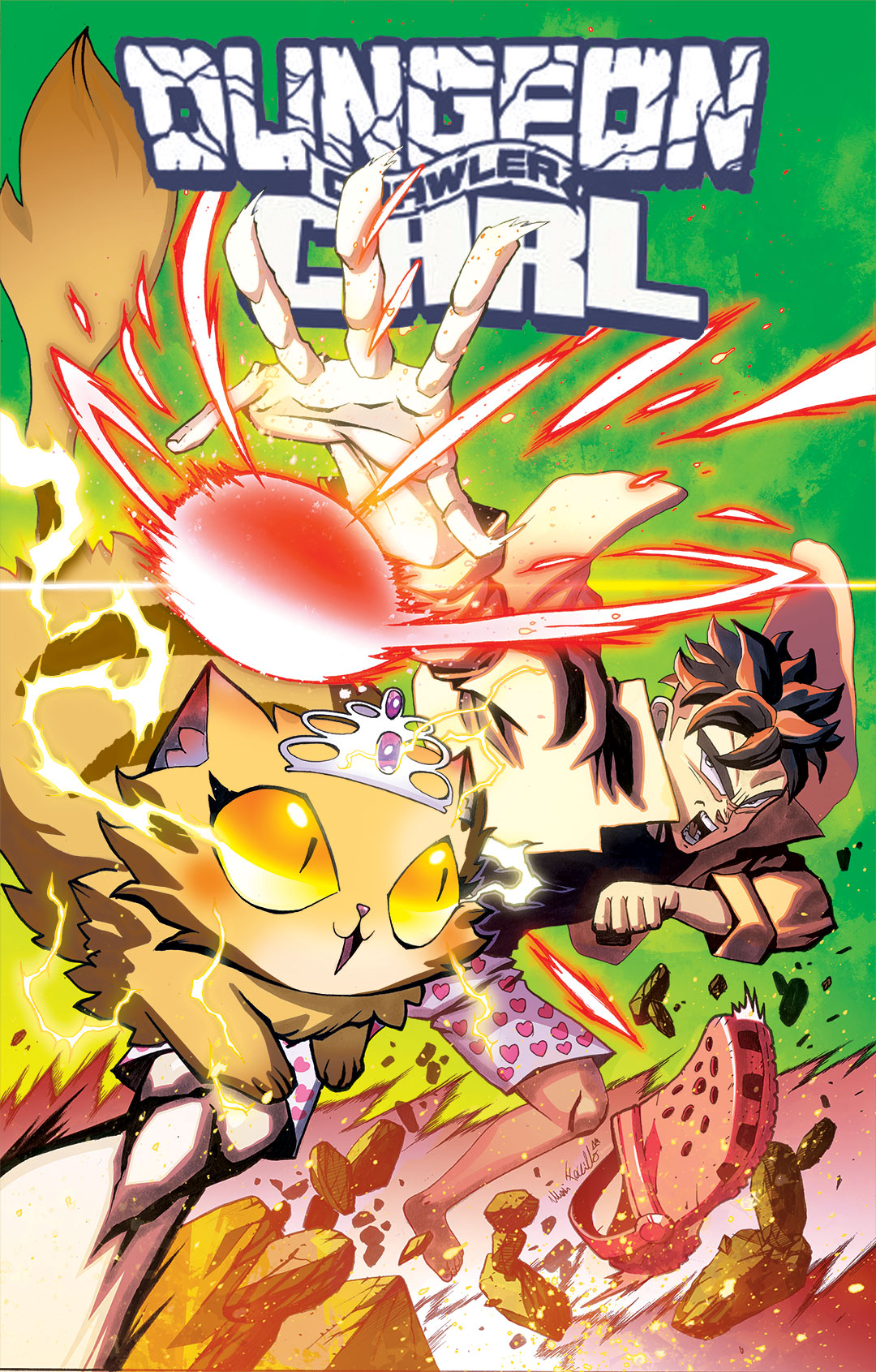 DUNGEON CRAWLER CARL #0 FOCCILLO POKEMON HOMAGE EXCLUSIVE TRADE FOIL LMTD 400 W COA - PREORDER (7/15)