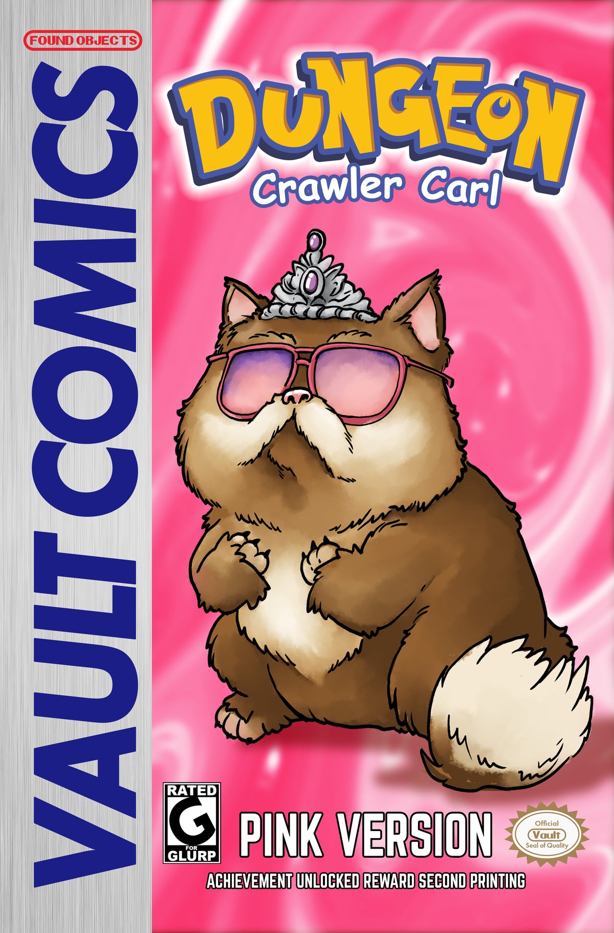 DUNGEON CRAWLER CARL #0 2ND PRINT "PINK VERSION" FOIL EXCLUSIVE MATTHEW WAITE LMTD 350