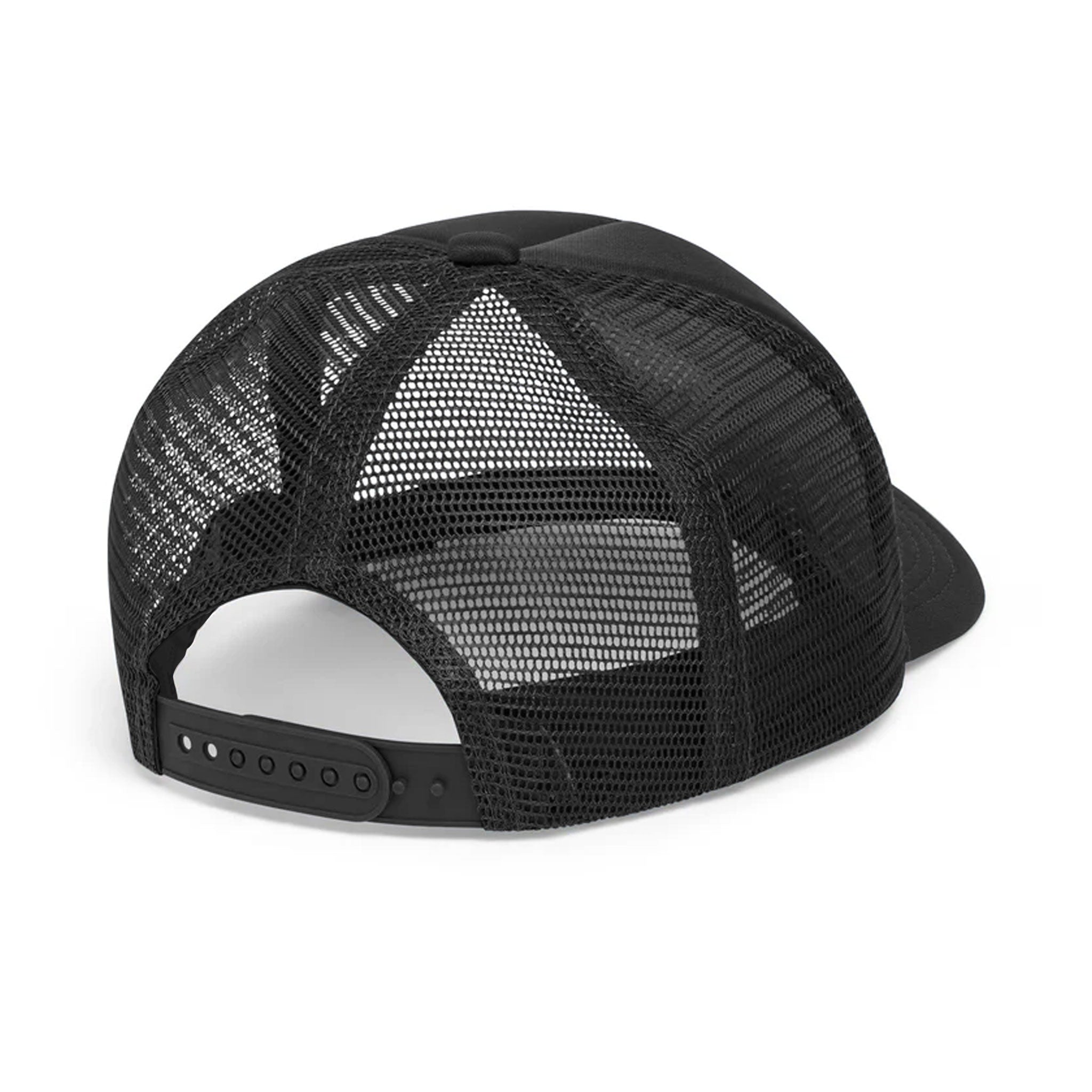 ABSOLUTE FOUND OBJECTS SNAPBACK TRUCKER CAP BLACK / WHITE