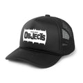 ABSOLUTE FOUND OBJECTS SNAPBACK TRUCKER CAP BLACK / WHITE