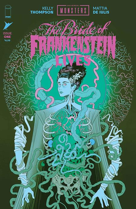THE BRIDE OF FRANKENSTEIN LIVES #1 CVR F 1:50 RATIO ROSEMARY VALERO OCONNELL